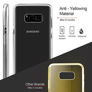 AROYI Cover Samsung S8 Plus, Galaxy Plus Transparent Custodia Silicone... - Ilgrandebazar