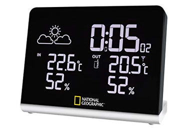 National Geographic Multi Colour - Stazione meteorologica, Colore: Nero - Ilgrandebazar