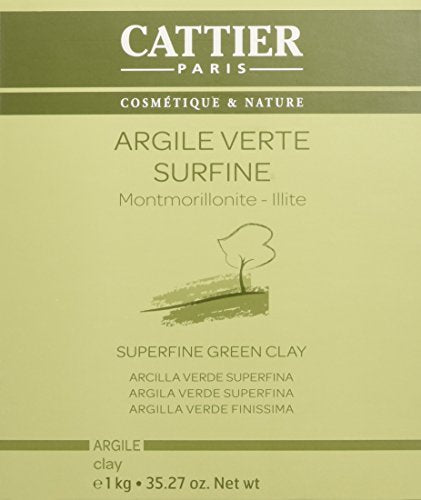 Cattier, Argilla verde super fine, 1 kg - Ilgrandebazar