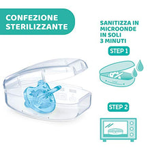 Carica l'immagine nel visualizzatore di Gallery, Chicco PhysioForma Ciuccio in Silicone 0-6 Mesi, 1 Pezzo - Gommotto Morbido e Delicato, Supporta la Respirazione Fisiologica e Favorisce il Corretto Sviluppo della Bocca, Colori Assortiti
