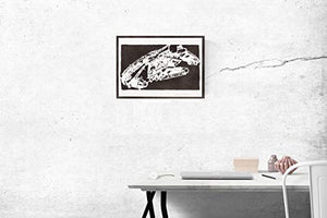 Poster Porco Rosso Handmade Graffiti Street Art - Artwork