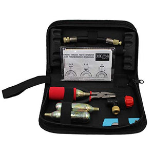 Kit Riparazione Pneumatici Moto Set Portatile Ripara Gomme Tubeless...