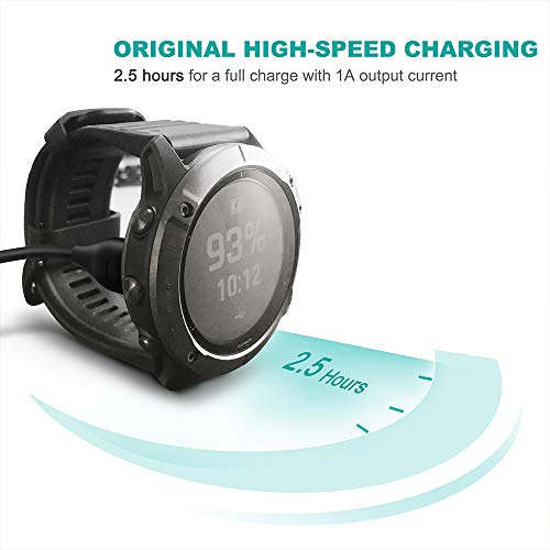 Caricatore Compatibile con Fenix 7 7S 7X 6 6S 6X Pro 5 5S 5X Plus, Forerunner 45 45s 55 245 745 935 945, Approach S10 S40 S60, Instinct, Vivoactive 3 4 4S Caricatore Compatibile con Fenix 7 7S 7X 6 6S 6X Pro 5 5S 5X Plus, Forerunner 45 45s 55 245 745 935 945, Approach S10 S40 S60, Instinct, Vivoactive 3 4 4S