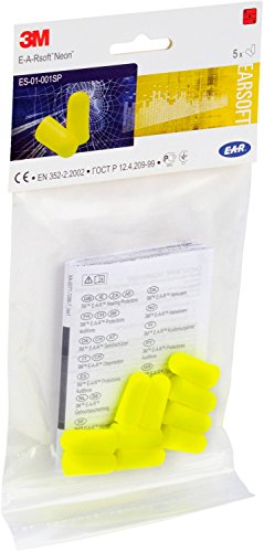 3M™ E-A-Rsoft™ Inserti auricolari modellabili, yellow neons, 36dB, senza... - Ilgrandebazar