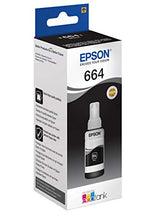 Carica l'immagine nel visualizzatore di Gallery, Epson Serie 664 EcoTank, Flaconi di Inchiostro Dye a 4 Colori, 70 ml, Nero