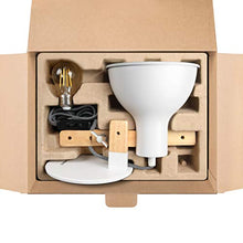 Carica l&#39;immagine nel visualizzatore di Gallery, Tomons lampada da lettura design legno classico, tavolo, Bianco - Ilgrandebazar