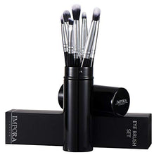 Carica l&#39;immagine nel visualizzatore di Gallery, Set Pennelli Occhi Essenziali by Impora London/Travel Eye Brush