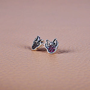 Orecchini scintillanti Twenty Plus a forma di Minnie, con pietre ossido...