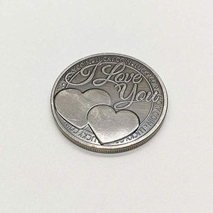 Moneta d'amore Commemorativa Amore Parole 'I Love You More Than I Can Say'...