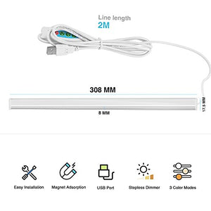 SOAIY 30.8 x 1.75cm Luce sottopensile cucina Lampada x - Ilgrandebazar
