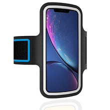 Carica l&#39;immagine nel visualizzatore di Gallery, Fascia braccio cellulare sportiva running traspirante compatibile con Nero