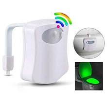 Carica l&#39;immagine nel visualizzatore di Gallery, Luce WC per Bagno，Lampada Notturne Bagno Led Batteria con Sensore di... - Ilgrandebazar