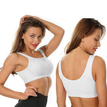 Carica l'immagine nel visualizzatore di Gallery, Litthing Reggiseno Sportivo Cinghie M, Bianco+rosa+blu - Ilgrandebazar