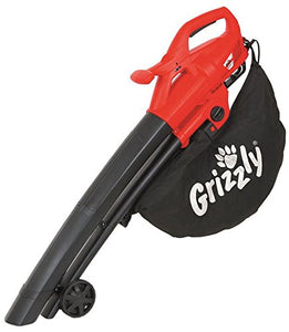 Grizzly Aspiratore Soffiatore Aspirafoglie ELS 2614-2 E,  da 2.600 W, 40L - Ilgrandebazar