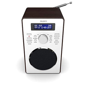 Majority Barton II Digitale DAB/DAB+ e FM radio, Doppio Allarme, Snooze Noce