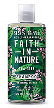 Carica l'immagine nel visualizzatore di Gallery, Faith in Nature Shampoo Naturale all'Albero del Tè, Vegano, senza Parabeni e...