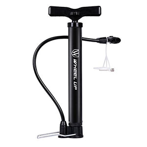 Letton - Pompa da pavimento portatile per bicicletta, valvole Presta e...