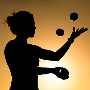 Relaxdays Set da 3 Palline Giocoleria, per Principianti e Professionisti,...