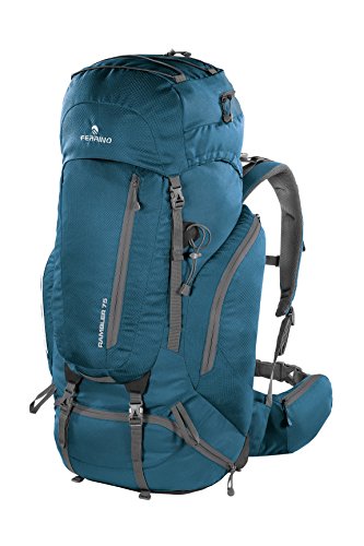Ferrino Rambler, Zaino da Hiking Unisex 75 Litri, Blu
