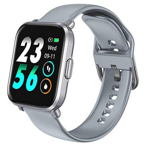 HolyHigh Smartwatch Fitness Tracker con Touchscreen a Colori Grigio-blu