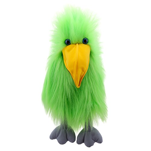 The Puppet Company - Coloratissimi Uccelli - Green Bird Hand - Ilgrandebazar