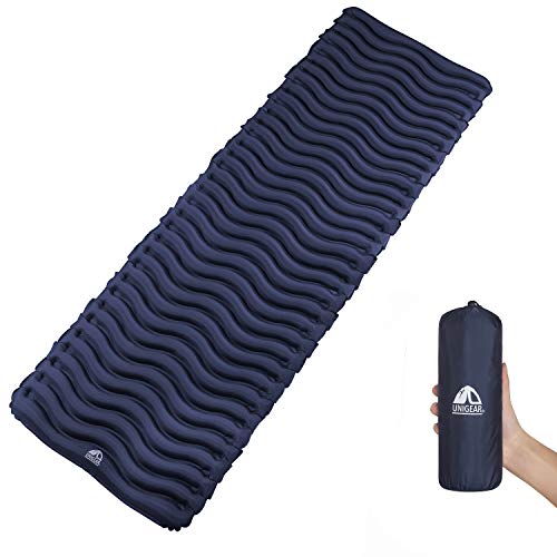Unigear Materasso Campeggio Gonfiabile, Letto Gonfiabile da Aggiornato blu