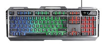 Carica l&#39;immagine nel visualizzatore di Gallery, Trust Gaming GXT 845 Tural USB, Kit Tastiera con LED, Anti-Ghosting, 12...