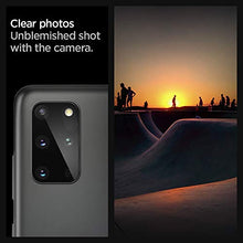 Carica l&#39;immagine nel visualizzatore di Gallery, Spigen, 2Pezzi, Protezione Fotocamera Samsung Galaxy S20 Plus, Copertura Totale, Custodia Compatibile, Durezza 9H, Pellicola Fotocamera Samsung Galaxy S20 Plus (AGL00905)