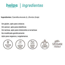 Carica l'immagine nel visualizzatore di Gallery, HELPS INFUSI - Tè verde naturale al 100% sfuso. Infusione diuretica,...