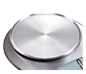 EXZACT Bilance da Cucina/Bilancia Elettronica ad Alta Precisione con Argento