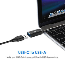 Carica l'immagine nel visualizzatore di Gallery, Rankie Adattatore USB C Alta velocità Tipo C a USB-A 3,0, Pacco da Nero