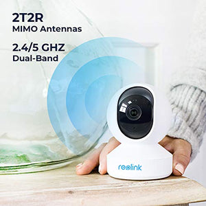 Reolink 4MP Telecamera Wi-Fi Interno con Pan&Tilt, Videocamera Sorveglianza...