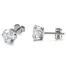 Carica l&#39;immagine nel visualizzatore di Gallery, JewelryWe Gioielli Orecchini Zirconia Brillanti, Piccoli orecchini di 6 Paia - Ilgrandebazar