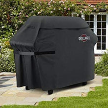 Carica l&#39;immagine nel visualizzatore di Gallery, Grillman Premium BBQ Grill, Resistente Copertura per Barbecue Weber, Brinkmann, Char Broil, ECC. Resistente agli Strappi, ai Raggi UV e all&#39;Acqua, 147 cm, Nero