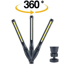 Carica l&#39;immagine nel visualizzatore di Gallery, AuRiver Lampada da Lavoro LED Ricaricabile Magnetica Portatile Professionale... - Ilgrandebazar