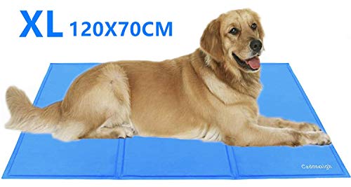 Cadosoigh Tappetino rinfrescante Cani 120 * 70cm - Gel Non XL (120X70 cm)