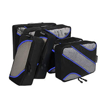 Carica l'immagine nel visualizzatore di Gallery, Eono by Amazon - Set di 6 Organizer per Valigie Organizzatori da Viaggio Nero