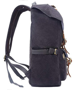 EverVanz Zaino in Tela per Computer Portatile da 15", Borsa 1. Gris Foncé
