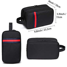 Carica l'immagine nel visualizzatore di Gallery, Beauty Case,VASCHY Grand Borsa da Toilette Viaggio Impemeabile Nero