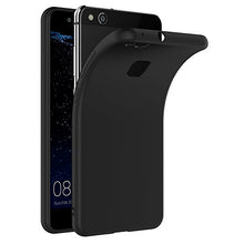 Carica l&#39;immagine nel visualizzatore di Gallery, AICEK Cover per Huawei P10 Lite, Lite Nero Silicone Case Molle di... - Ilgrandebazar