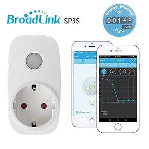 Broadlink SP3s EU 16A Timer plug, Power Meter Energy Monitor, controlli APP...