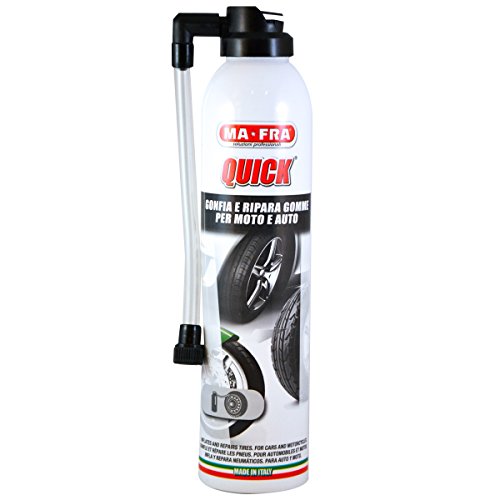 Mafra, Quick, Gonfia e Ripara le Gomme Forate di Auto e Moto, Adatto a...