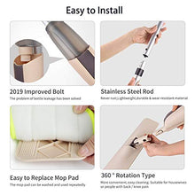Carica l&#39;immagine nel visualizzatore di Gallery, CXhome Spray Mop,Mocio in Microfibra con spruzzatore e capacità Grigio-verde