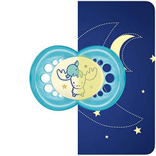 Carica l&#39;immagine nel visualizzatore di Gallery, MAM 66110511 Ciuccio &quot;Night&quot; in lattice di gomma naturale 16+ Monate - Junge - Ilgrandebazar