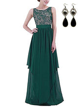 Carica l'immagine nel visualizzatore di Gallery, carinacoco Donna Elegante Vestiti da Matrimonio Pizzo Abito in M, Verde - Ilgrandebazar