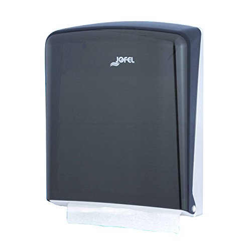 Jofel AH34400 porta asciugamani di carta, colore a zig-zag, fumé - Ilgrandebazar