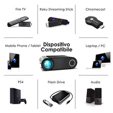 Carica l&#39;immagine nel visualizzatore di Gallery, Proiettore,Elephas Videoproiettore Full HD 4500 Lumen da 50000 ore,... - Ilgrandebazar