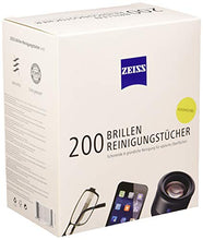 Carica l&#39;immagine nel visualizzatore di Gallery, Zeiss Occhiali Salviette per la pulizia, 1 X 200 pezzi - Ilgrandebazar
