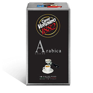 Caffè Vergnano 1882 Cialde Arabica - 6 confezioni da 18 cialde (totale... - Ilgrandebazar