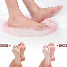 Carica l&#39;immagine nel visualizzatore di Gallery, Lanthour Pad Massaggio Doccia Antiscivolo per Massaggiare Rosa Ciliegia - Ilgrandebazar